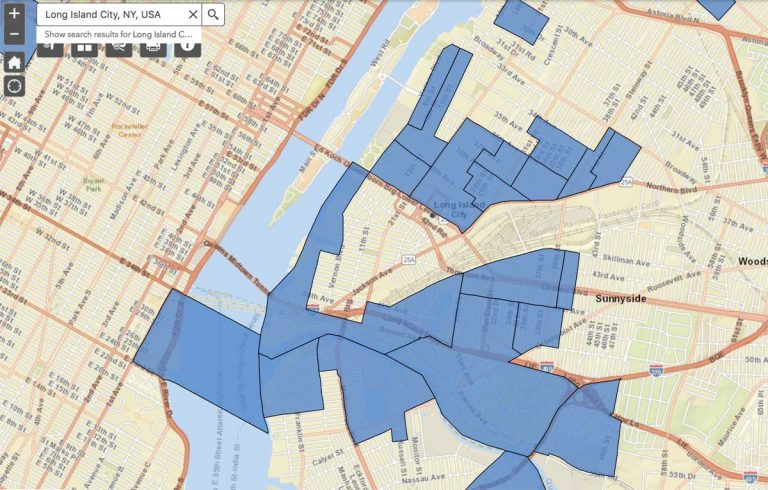 Amazon HQ2 location in Long Island City, New York