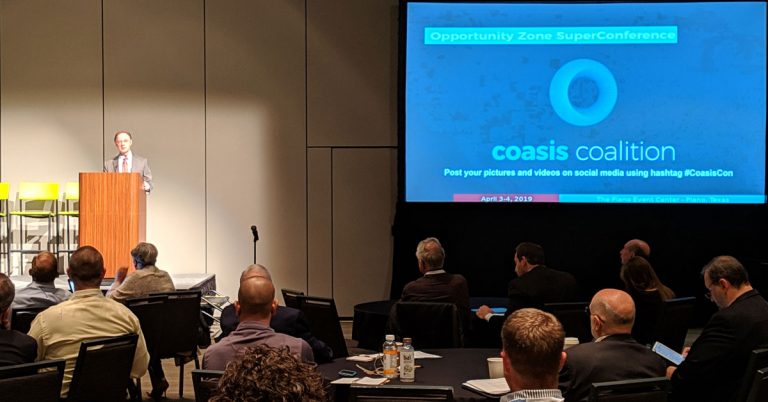 Coasis Coalition Opportunity Zone SuperConference keynote address by Daniel Kowalski, counselor to the Treasury Secretary