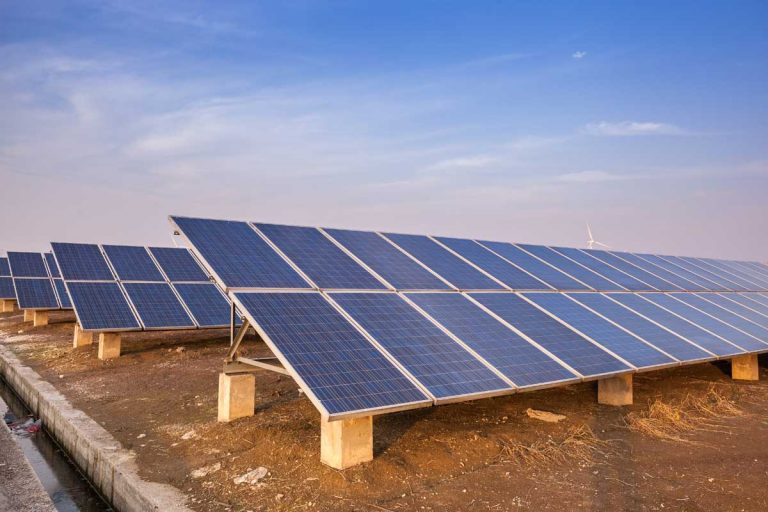 Opportunity Zone solar panels