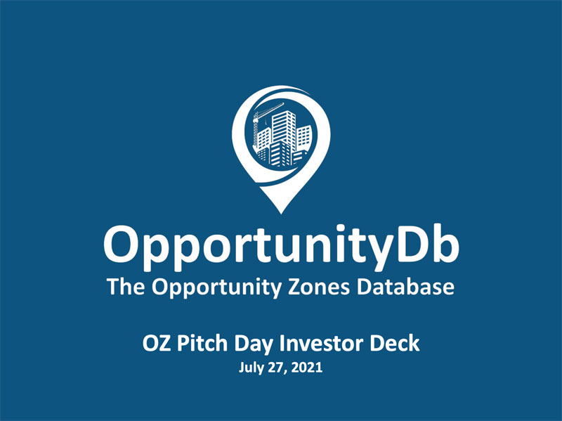 Download the OZ Pitch Day Summer 2021 Investor Deck