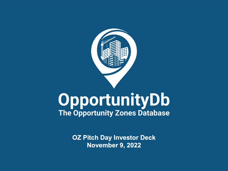 OZ Pitch Day Fall 2022 Investor Deck