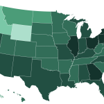 Opportunity Zones eligible for OZ 2.0 designation, by state
